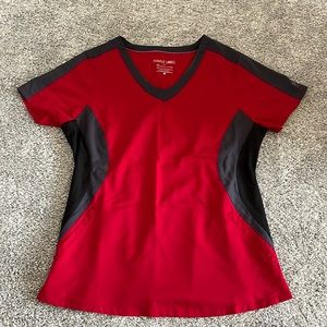 Healing hands purple label scrub top